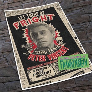 Fright Night: For Real (newsprint edition) | 11x17 Art Print