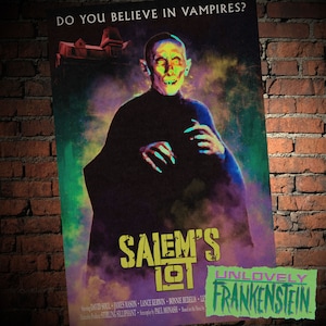 Salem&#39;s Lot custom movie poster A | 11x17 Print
