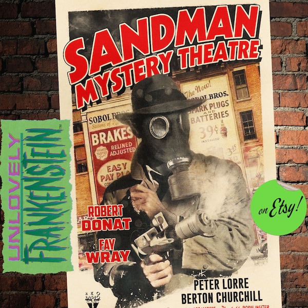 Sandman Mystery Theater 1939 movie poster | 11x17 Art Print