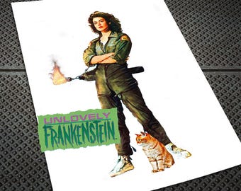 Ellen Ripley: La última superviviente del Nostromo / Lámina artística de 11 x 17