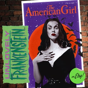 Vampira, a Garota Americana | Impressão Artística 11x17