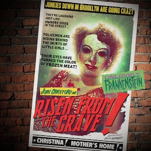 Blue Oyster Cult Vs Joan Crawford | 11x17 Art Print