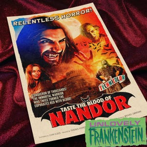 What We Do in the Shadows: Nandor character poster | 11x17 Art Print