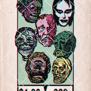 The Marvelous Age of  Monsters | 11x17 Art Print