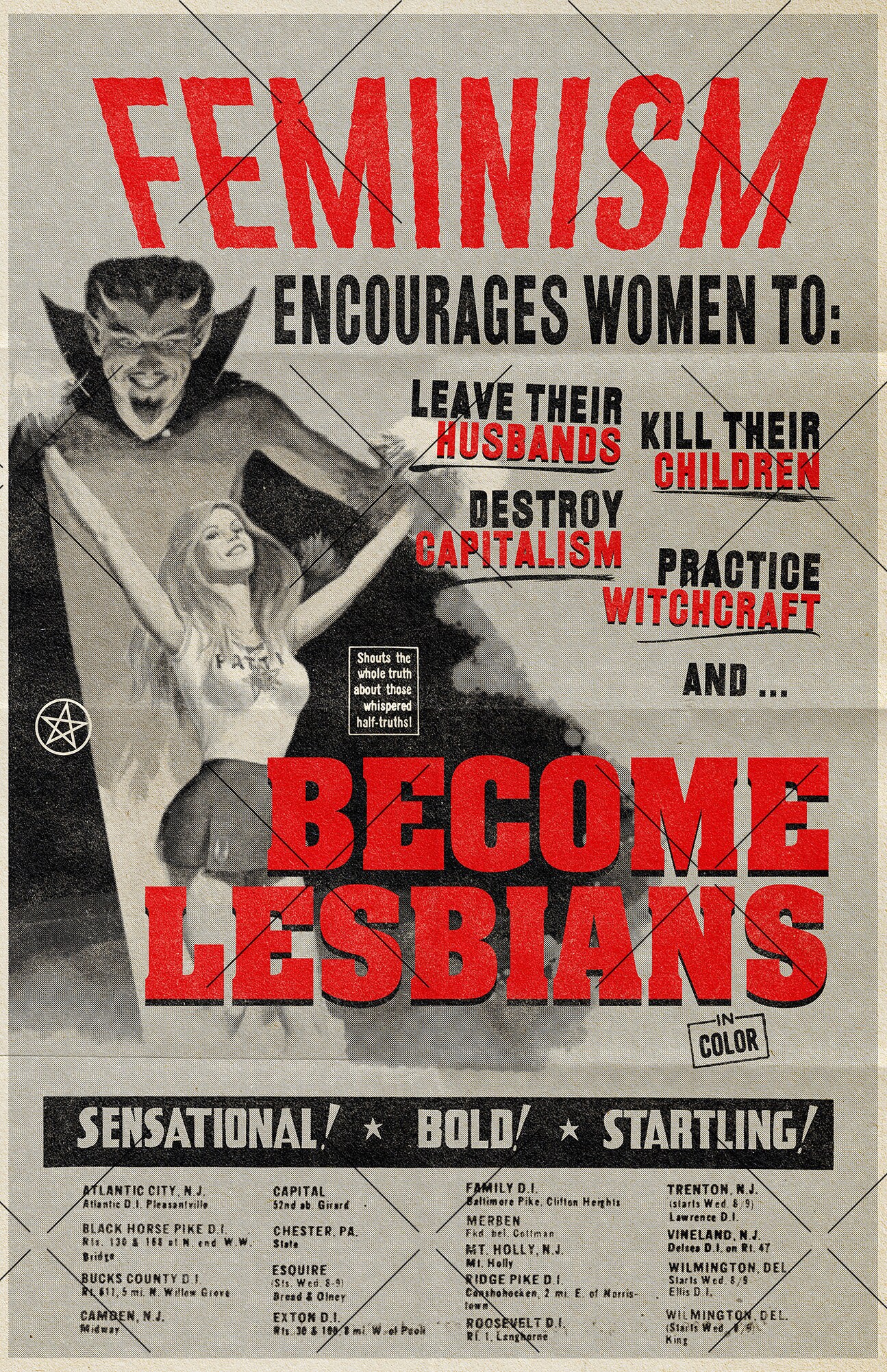 Lesbian Witchcraft! | 11x17 Art Print