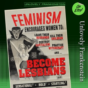 Lesbian Witchcraft! | Art Print (various sizes)