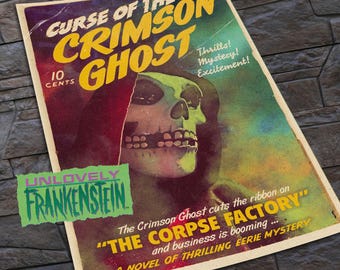 Curse of the Crimson Ghost | 11x17 Art Print
