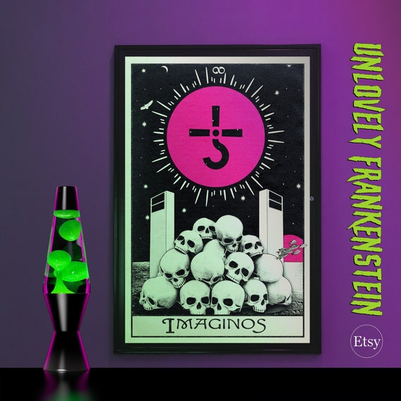 Blue Oyster Cult Imaginos Tarot Card Print 11x17 Art Print Etsy