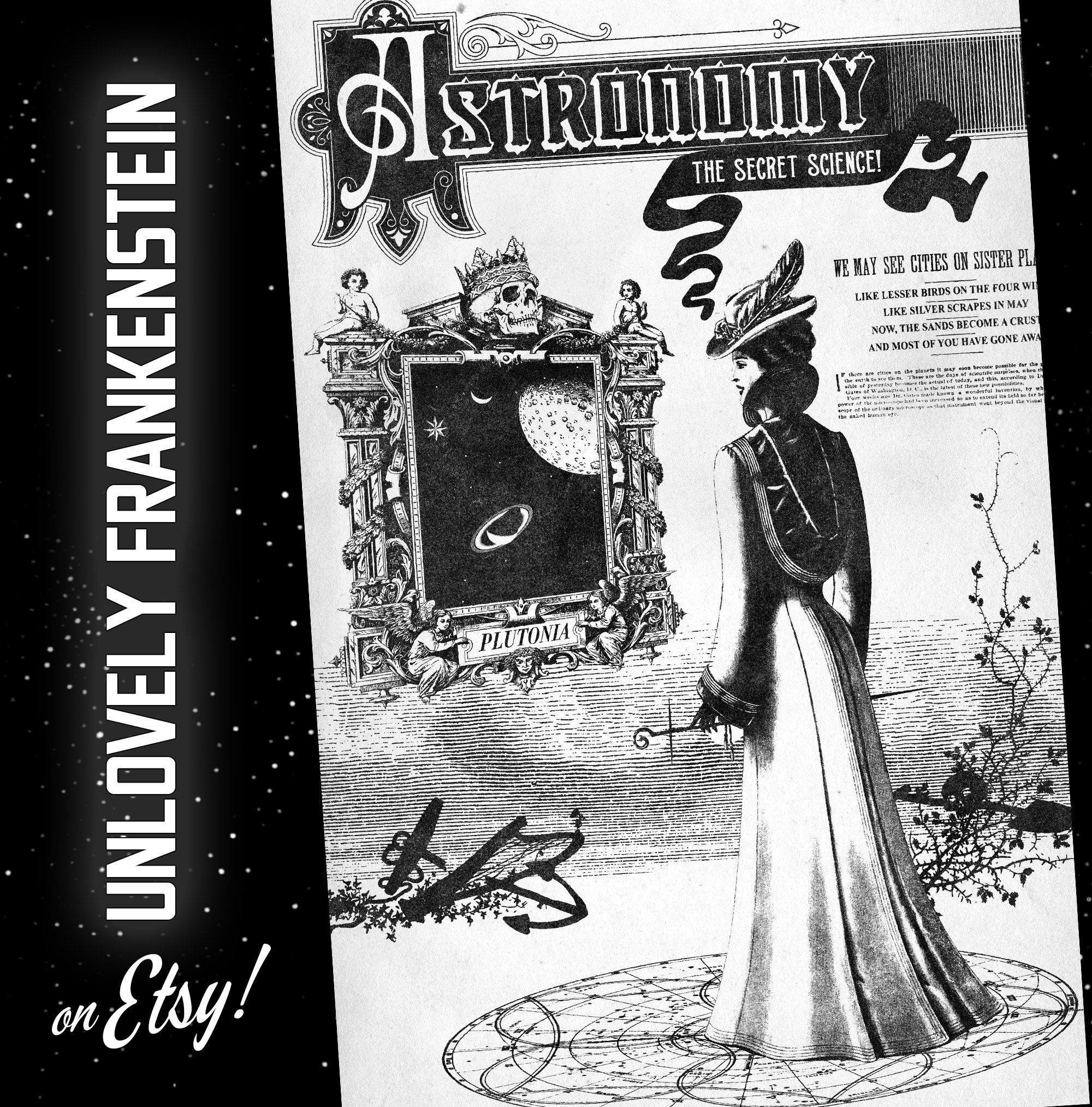 Blue Oyster Cult's Astronomy Retro Poster 11x17 Art Etsy