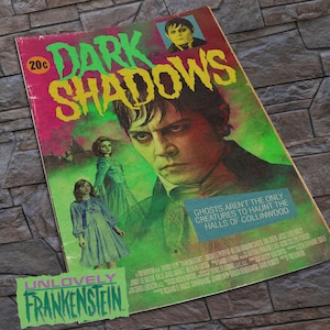 Dark Shadows Retro Comic Poster | 11x17 Kunstdruck
