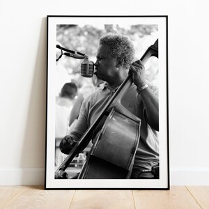 Jazz Singer | New Orleans, USA | Unframed Print, Canvas or Digital | Various Sizes |