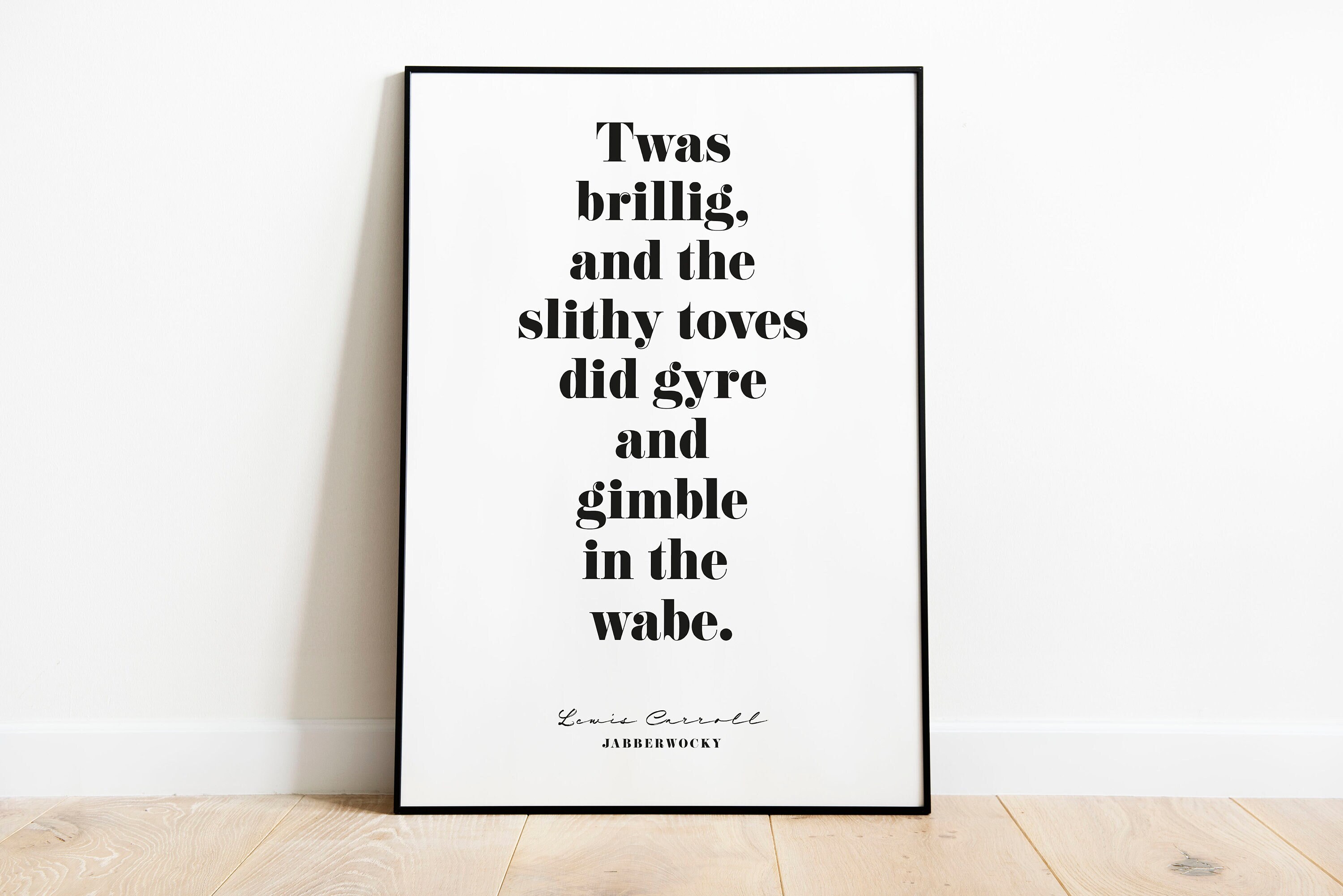 Twas Brillig - Etsy