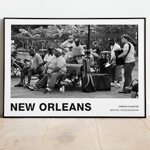 The French Quarter | New Orleans, USA | Unframed Print, Canvas or Digital | Available with or without text detail