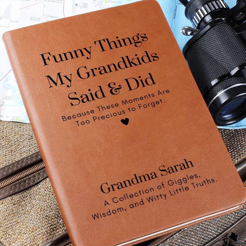 Journal für Oma Geschenk aus Grandkids Erinnerungsbuch Oma Notizbuch Muttertagsgeschenk für Nana Bild 9