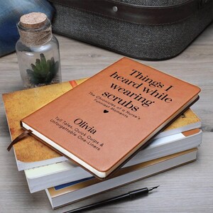 Nurse Journal Gift Nurse, Funny New Nurse, Nursing Student Graduation, Nursing School Graduation, Graduate Nursing Present, Appreciation Gif image 6