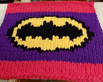 Chunky Hand Knitting PATTERN - SuperBat