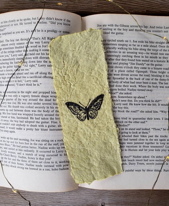 Vintage Aesthetic Butterfly Bookmark // Witchy Book Lover Gift | Etsy