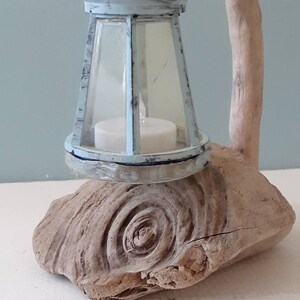 Luz de madera a la deriva hecha a mano | Etsy