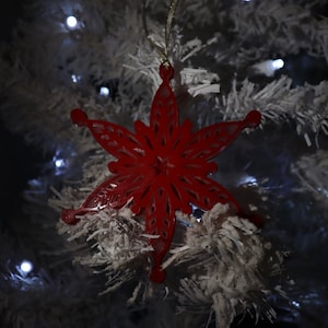 Red Star Ornament