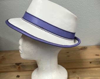 Handmade Leather Fedora Hats(Multiple Colors to choose from)