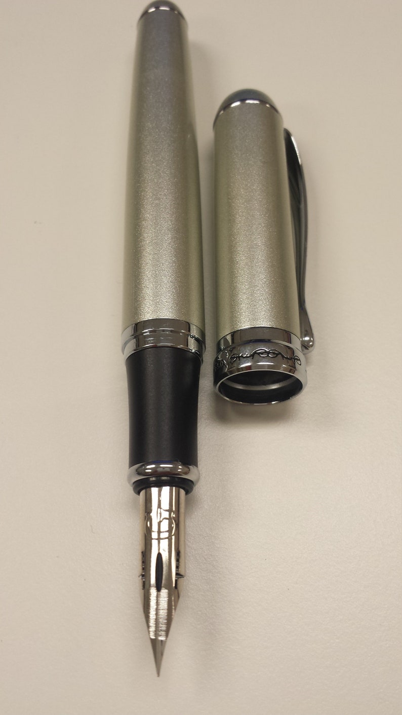 Jinhao X750 G Silver Fountain Pen Super Flex Zebra G Nib Etsy