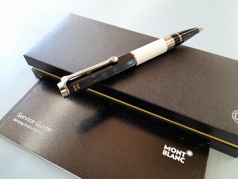 Mont Blanc Rollerball Ballpoint Fountain Pen Serial Number Etsy