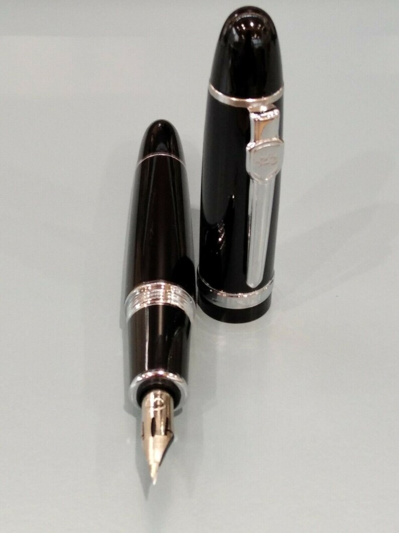 Jinhao X159 Color black Fountain Pen Zebra G Flex Nib Etsy
