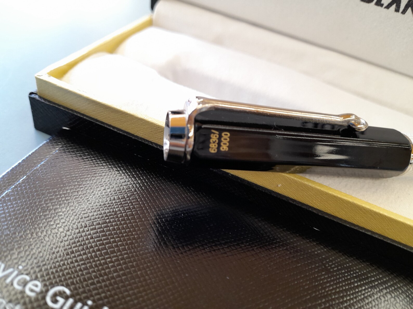 Mont Blanc Rollerball Ballpoint Fountain Pen Serial Number Etsy