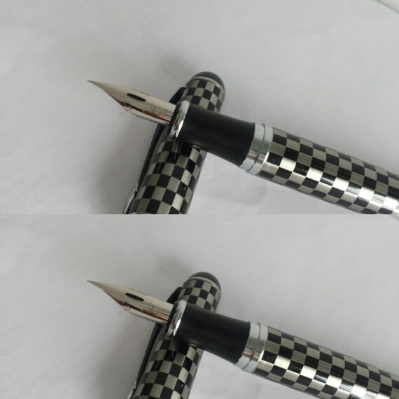Jinhao X750 G Chess Board Fountain Pen Super Flex Zebra G Nib Etsy Jinhao X750 G Chess Board Fountain Pen Super Flex Zebra G Nib Etsy