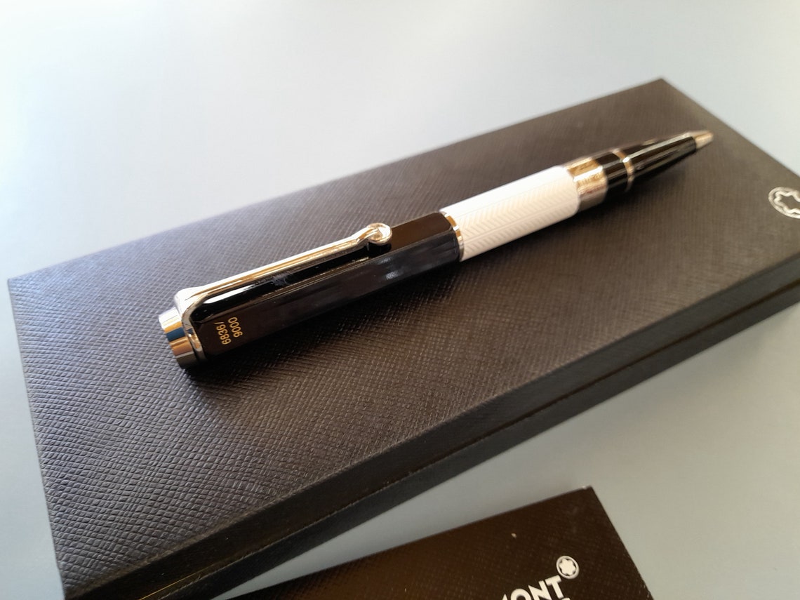 Mont Blanc Rollerball Ballpoint Fountain Pen Serial Number Etsy