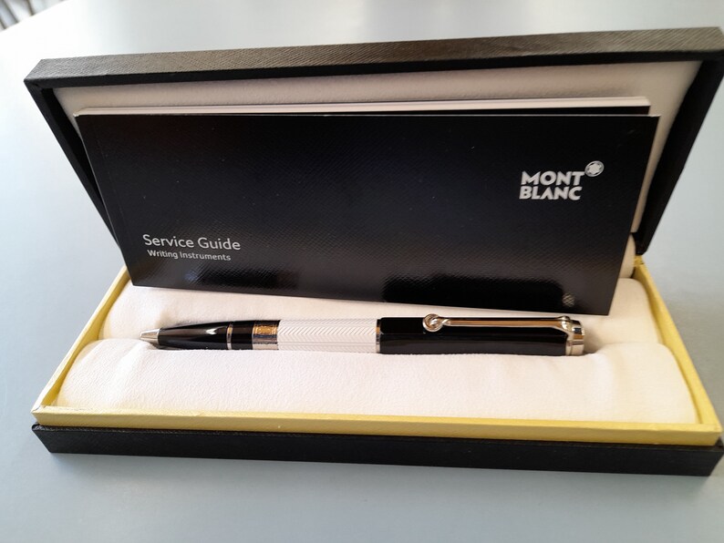 Mont Blanc Rollerball Ballpoint Fountain Pen Serial Number Etsy