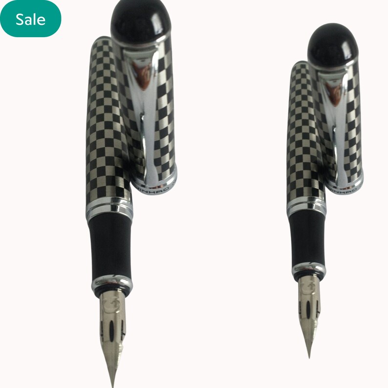 Jinhao X750 G Chess Board Fountain Pen Super Flex Zebra G Nib Etsy
