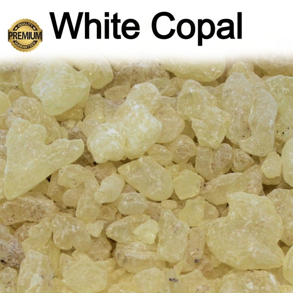 White Copal Resin Incense Bulk - 100% Pure Natural Incense Gum Dammar Granular Rock Grade A