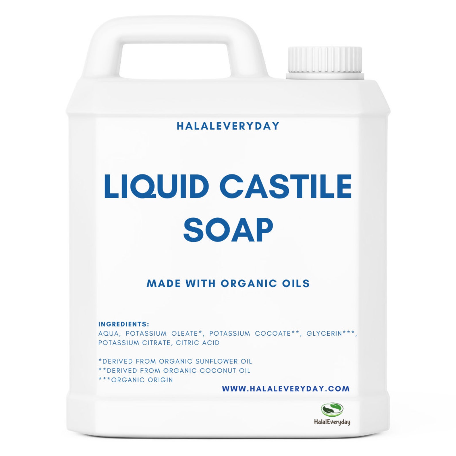 Liquid Castile Soap Unscented Base 100 Pure Organic Natural Etsy