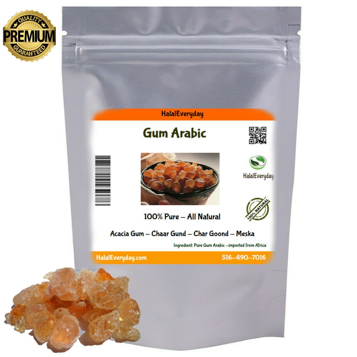 Gum Arabic Resin Incense Granular 100 Pure Natural Hashab Etsy