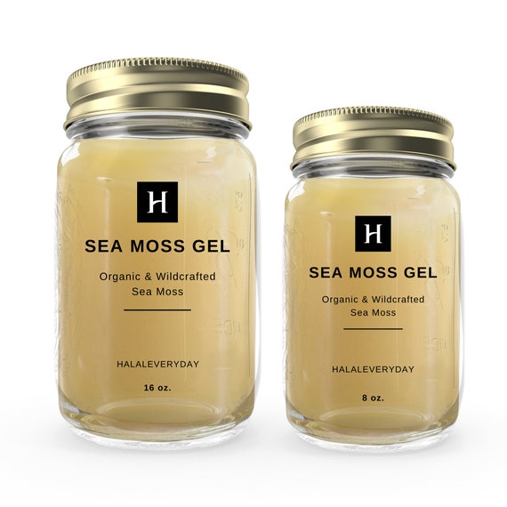 Sea Moss Gold Gel - No Preservatives - 100% Organic