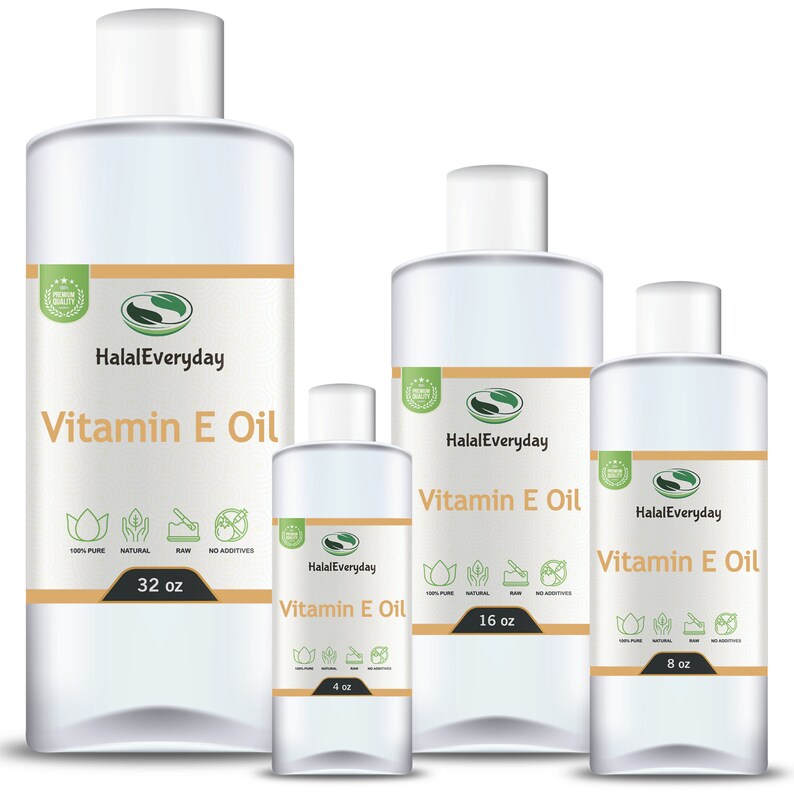 Vitamin E Oil 4 Oz 100 Pure Natural Premium Quality Nongmo Etsy
