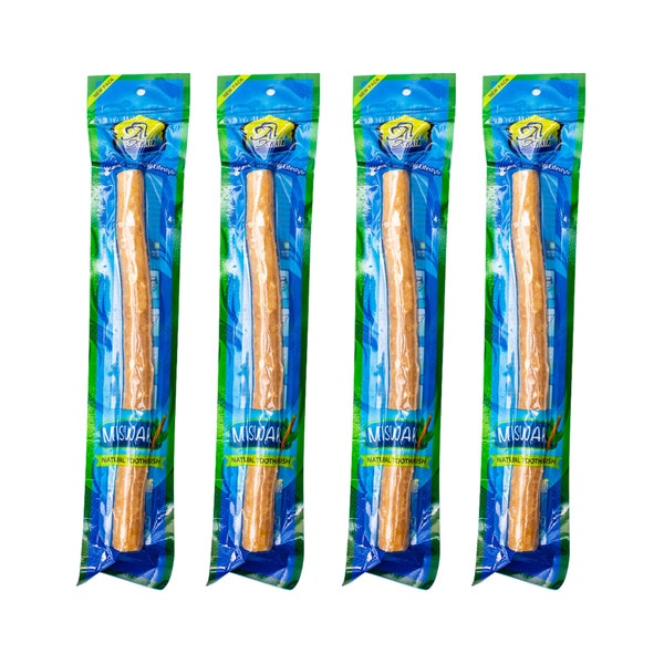 Miswak Natural Toothbrush - Al Khair Natural Organic Toothbrush Teeth Whitening Oral Hygiene Toothpaste Chewing Stick Meswak Bulk Wholesale