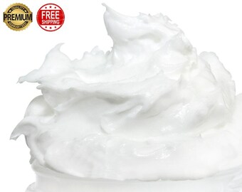 Whipped Soap Base / Foaming Bath Butter Base Whipped - 100% Pure Premium Quality Scrub Skin Body Shower Shave Wash Bath DIY Bulk