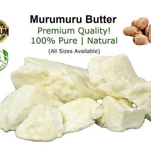 Murumuru Butter -  Unrefined Virgin Raw Cold Pressed For Skin Hair Face Body Lip Moisturizer Bulk | Halal Everyday Store