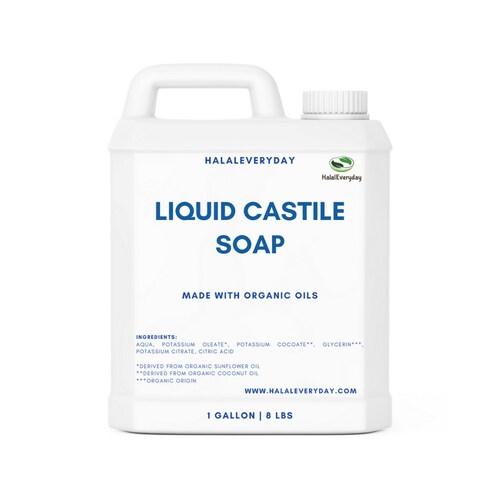 Liquid Castile Soap 1 Gallon 8 Lbs. unscented Base 100 Etsy
