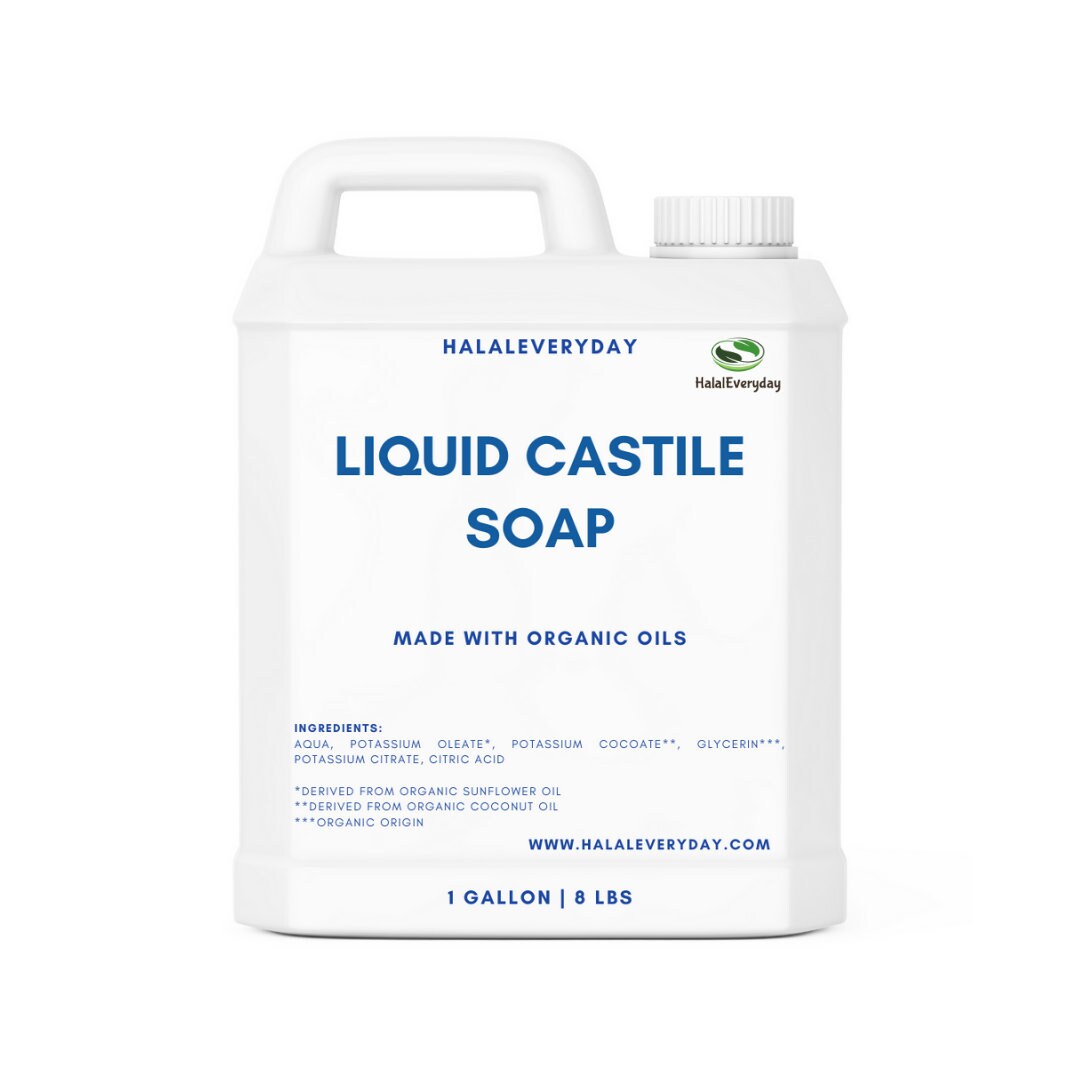 Liquid Castile Soap 1 Gallon 8 Lbs. unscented Base 100 Etsy