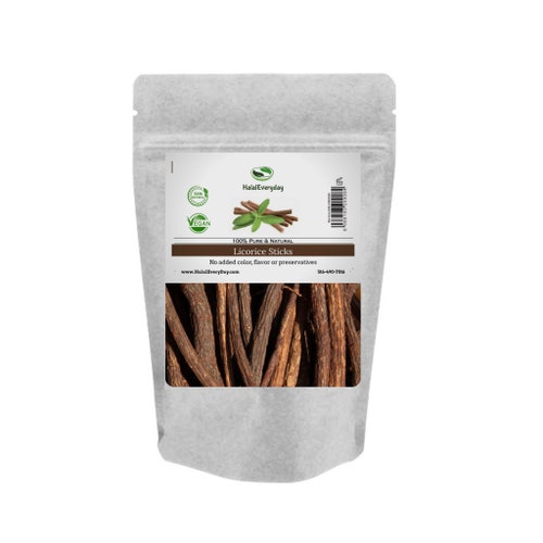 Licorice Root Chew Sticks 100 Pure Organic Etsy