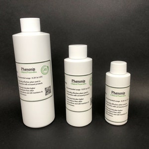 PHENONIP Preservative 100% Pure & Natural Preservative For Lotions Creams Liquid Soaps Shampoos Creams Cosmetics Beauty Products ALL SIZES image 3