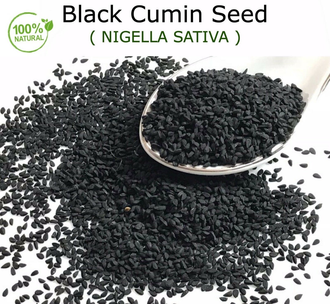 Black Cumin Seeds NIGELLA SATIVA 100 Raw Organic Semilla De Comino