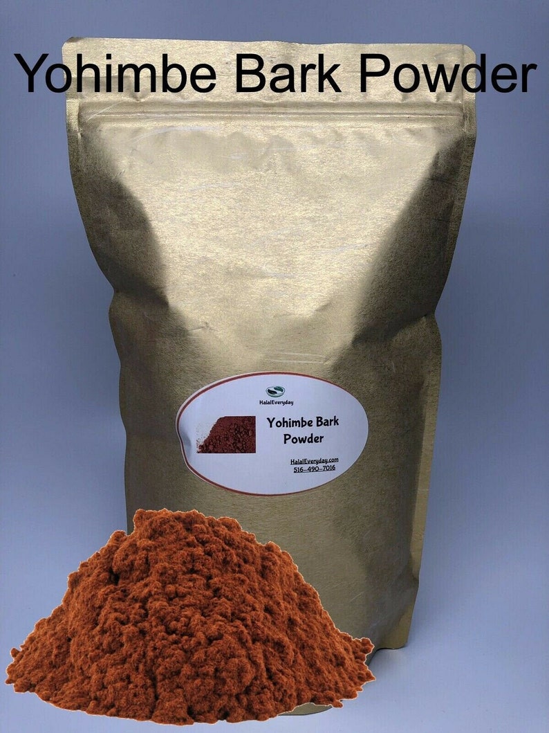 Yohimbe Bark Powder 100 Raw Pure & Natural Organic Etsy