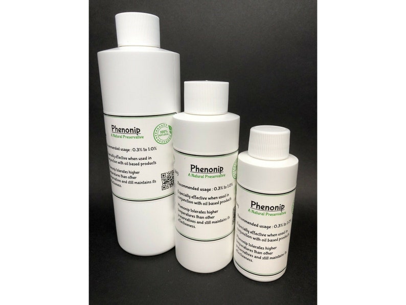 PHENONIP Preservative 100% Pure & Natural Preservative For Lotions Creams Liquid Soaps Shampoos Creams Cosmetics Beauty Products ALL SIZES image 1