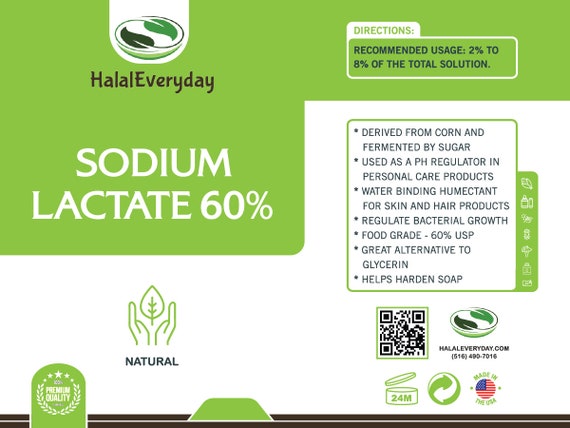 Sodium Lactate 60% Soap Making Supplies All Size Available 