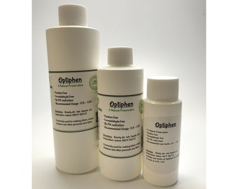 OPTIPHEN - 100% Pure & Natural - Gentle Water Soluble Preservative For Lotions Creams Cosmetics Liquid Soaps Butters Body Beauty ALL SIZES