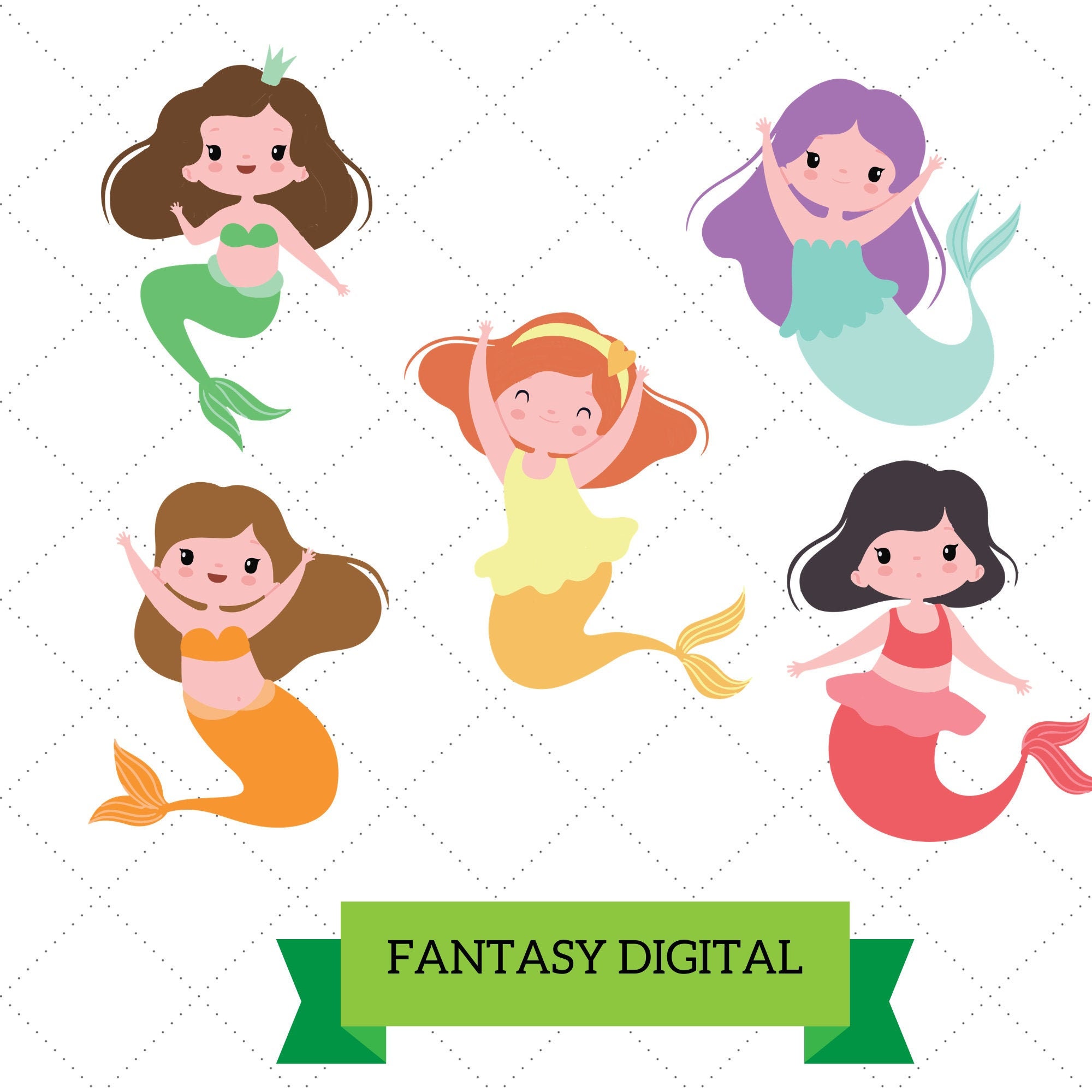 Mermaid Clip Art 65 - sroq5c3
